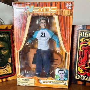 Vintage *NSYNC Justin Timberlake Collectible Marionette